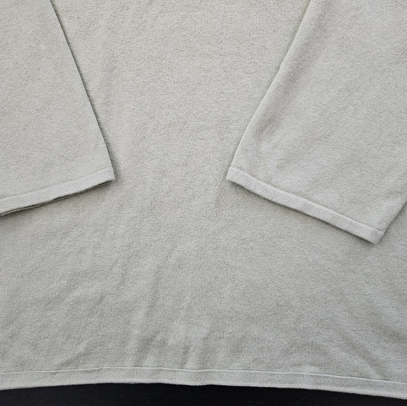 Coldwater Creek Silk Blend Green Jersey - EUC - Size L - Picture 4 of 7